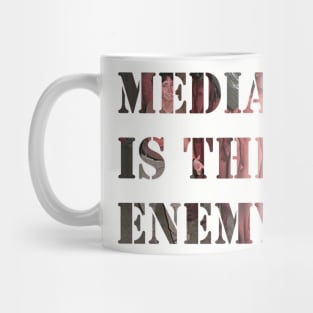 Media is the Enemy! Mug